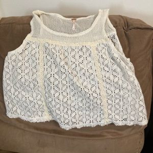 Lace tank top